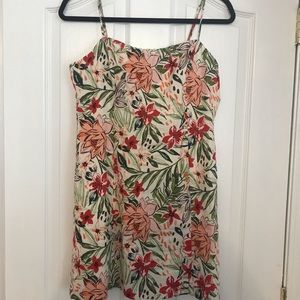 LUSH mini floral dress